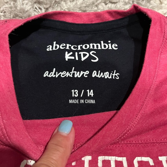 ABERCROMBIE Kids Short Sleeve Shirt - Like New! MINT CONDITION Size 13/… - Picture 3 of 6